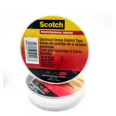 Cinta de control de estrés 3M ™ Scotch® 2220: solución confiable para juntas de cables MV/HV en aplicaciones de energía, industriales y renovables "